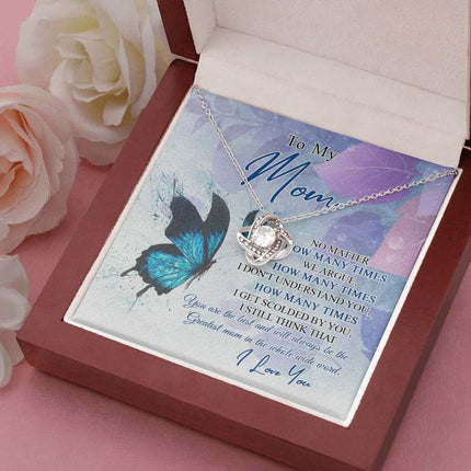 To My Mom You Are The Best And Will Always Be The Greates Mom Necklace SO43 - Charming Present