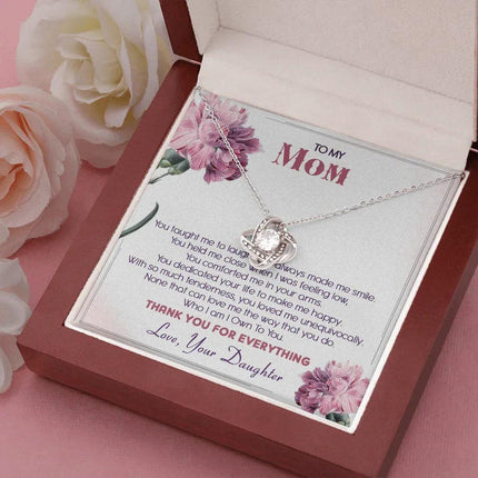 To My Mom Thank You For Loving Me Unconditionally - Necklace SO29T - Charming Present