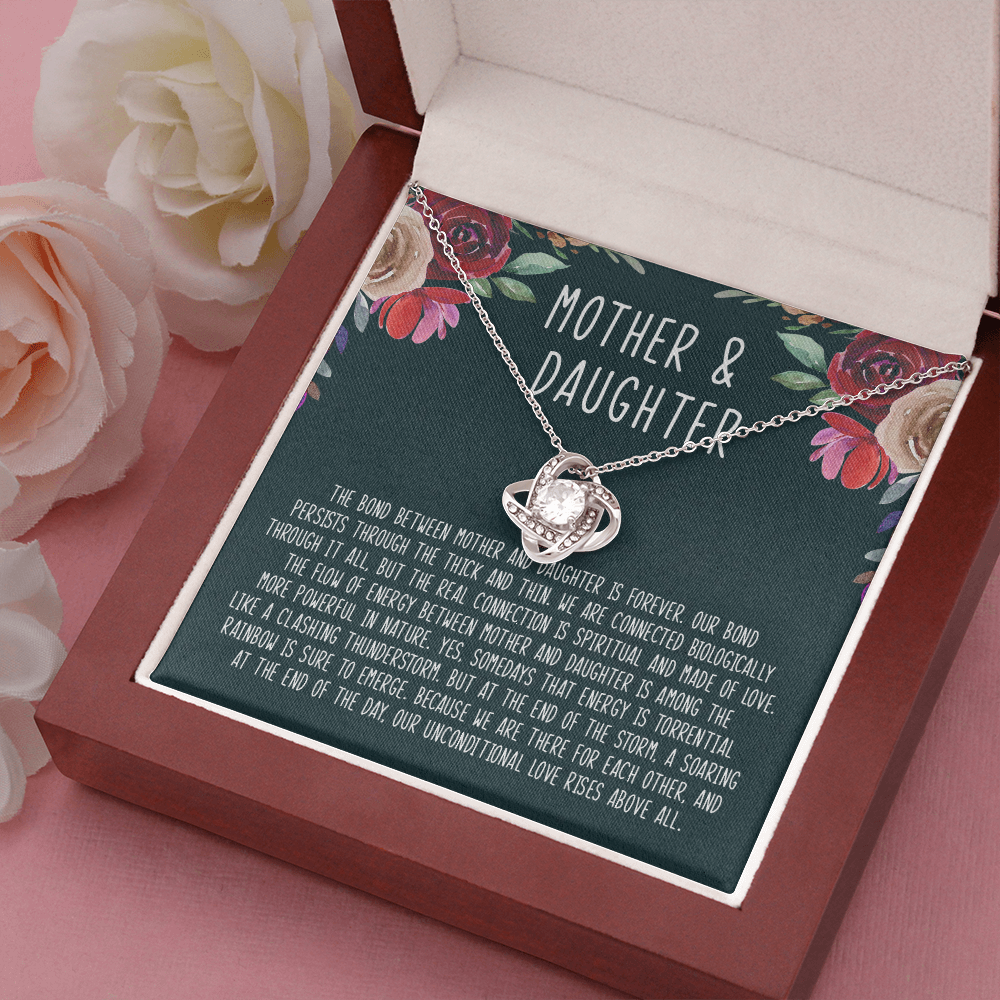 Mother's Day Gift - The Bond Between Mother And Daughter Is Forever - Necklace SO16T