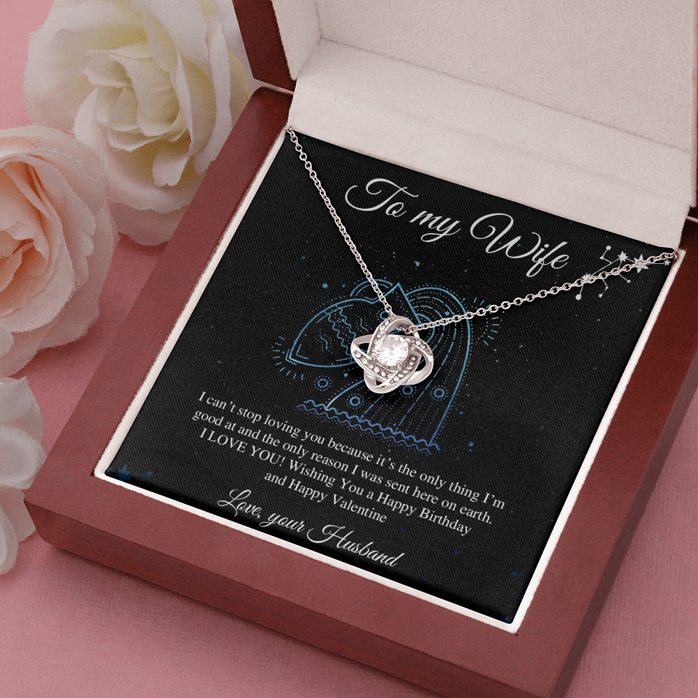 To My Wife I Can't Stop Loving You Necklace SO18v1