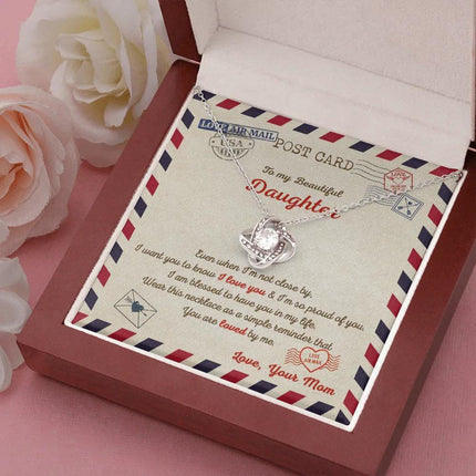To My Daughter - You Are Loved - Necklace SO49 - Charming Present