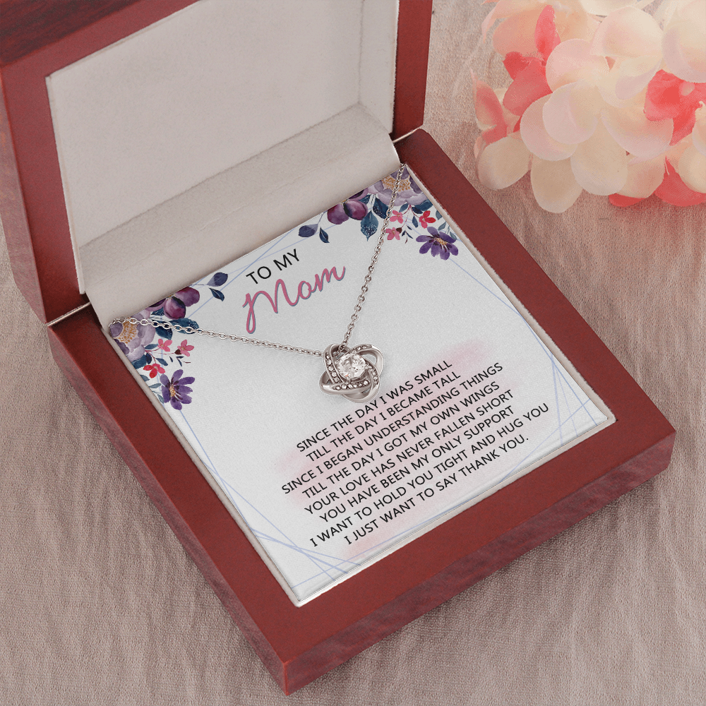 To My Mom - Your Love Has Been My Only Support - Necklace SO59V