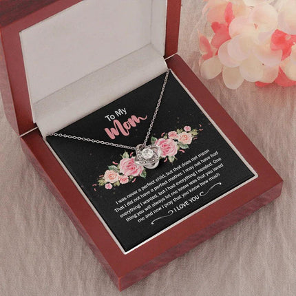 To My Mom - You Know How Much I Love You - Necklace SO80V - Charming Present