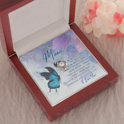 To My Mom You Are The Best And Will Always Be The Greates Mom Necklace SO43 - Charming Present