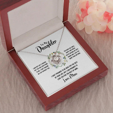 To My Daughter - Love You For The Rest Of Mine - Necklace SO141T - Charming Present