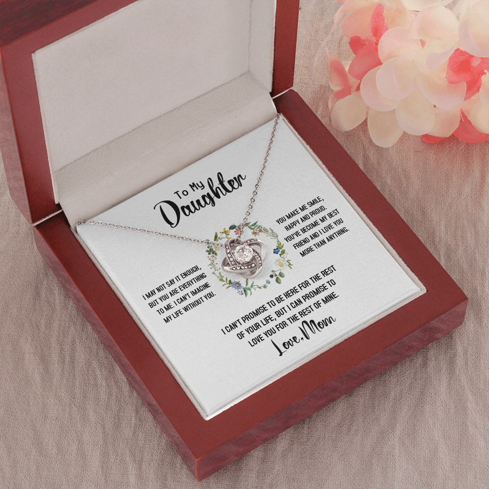 To My Daughter - Love You For The Rest Of Mine - Necklace SO141T