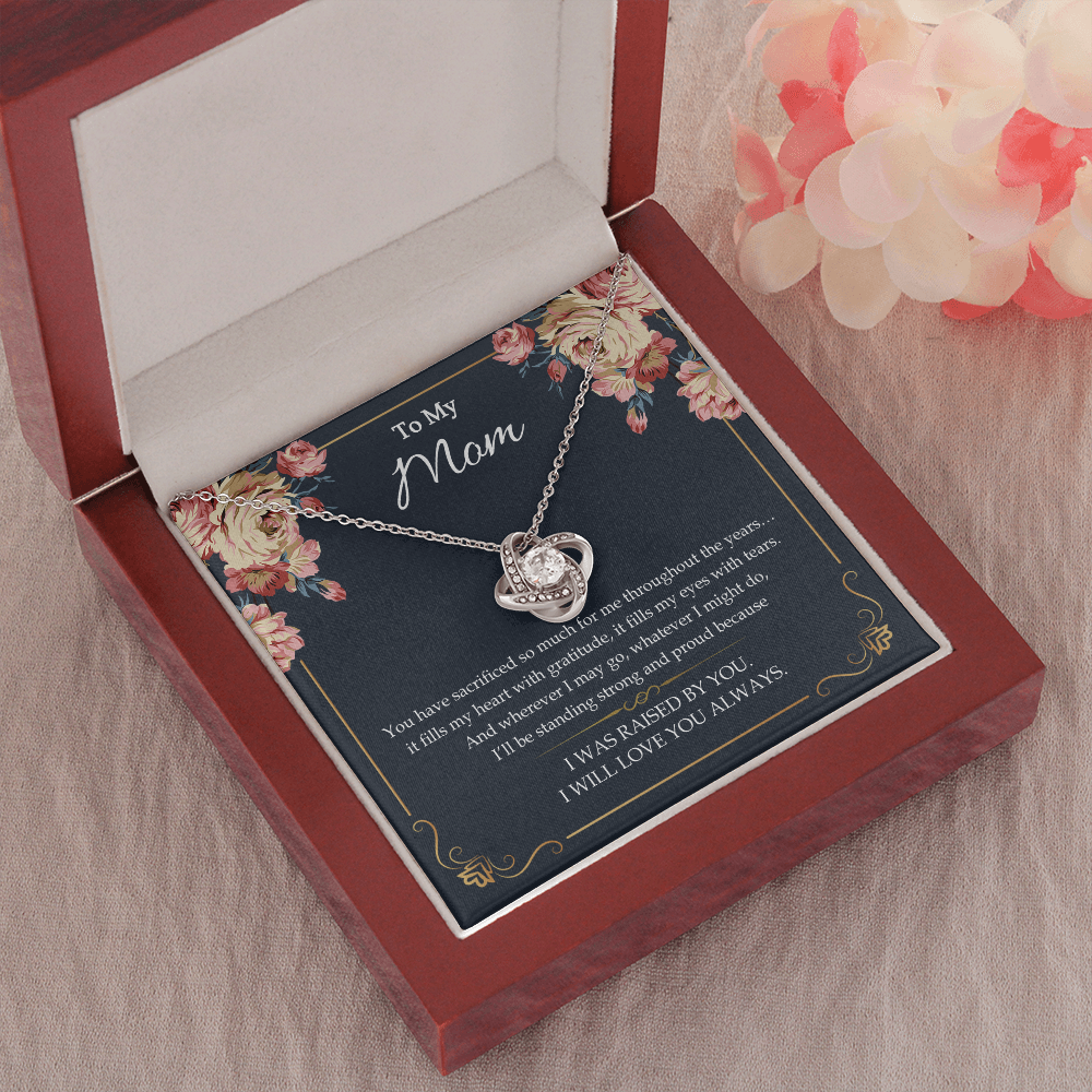 To My Mom - I Will Love You Always - Necklace SO55V