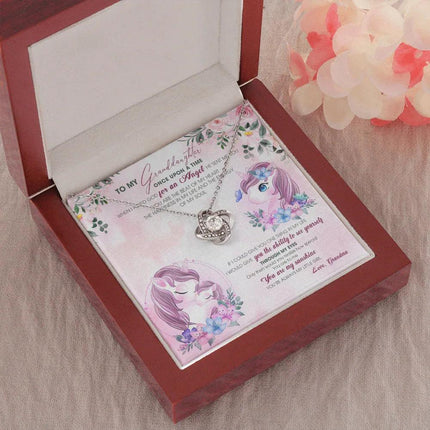 To My Granddaughter - You Are My Sunshine - Necklace DR14 - Charming Present