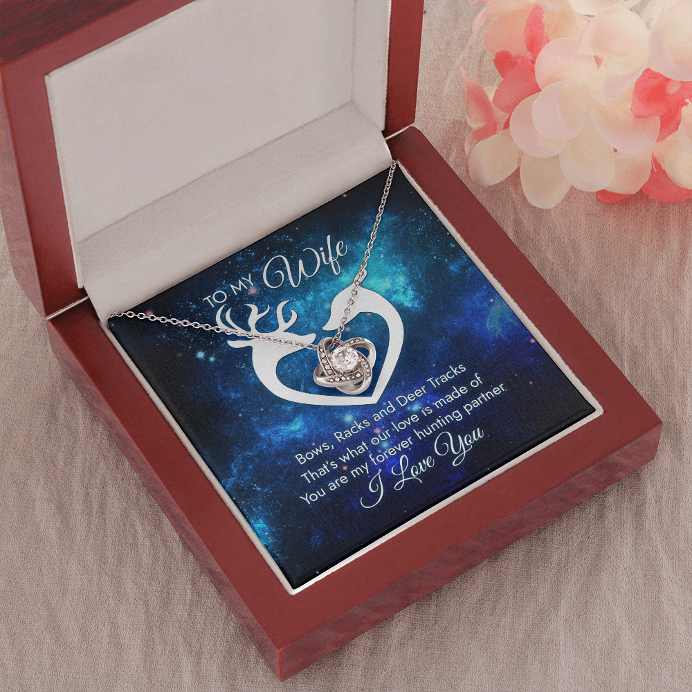To My Wife You Are My Forever Hunting Partner - Necklace SO16v1
