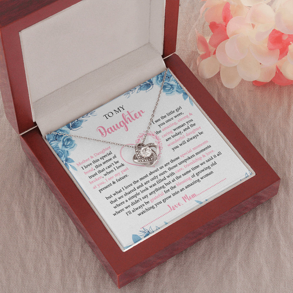 To My Daughter You Are My Wonderful Woman - Necklace SO43V