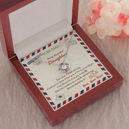To My Daughter - You Are Loved - Necklace SO49 - Charming Present