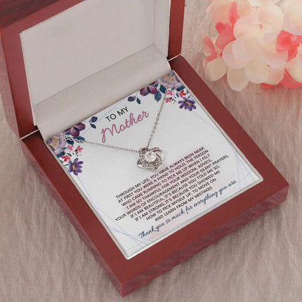 To My Mother - Thank You So Much For EveryThing You Are - Necklace SO70V - Charming Present
