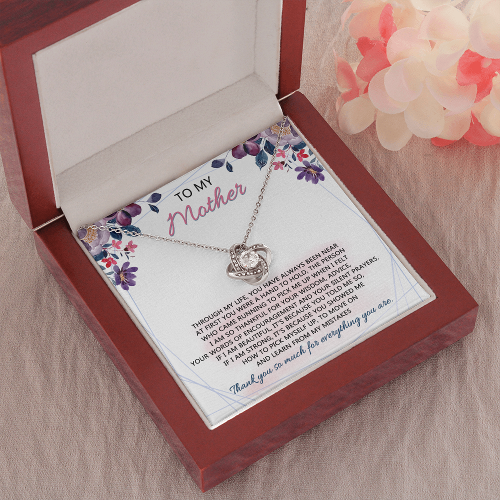 To My Mother - Thank You So Much For EveryThing You Are - Necklace SO70V