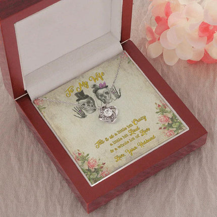 To My Wife This Is Our Necklace SO08 - Charming Present