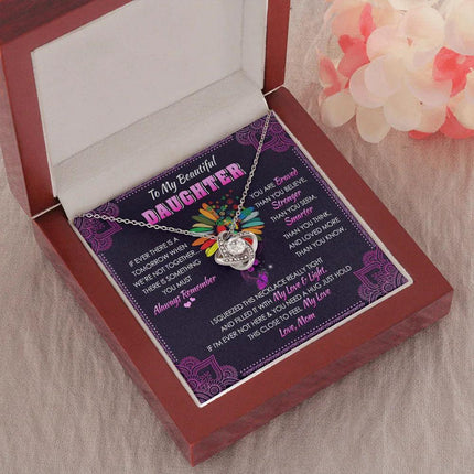 To My Beautiful Daughter - You Mean To Me - Hippie Necklace SO113V - Charming Present