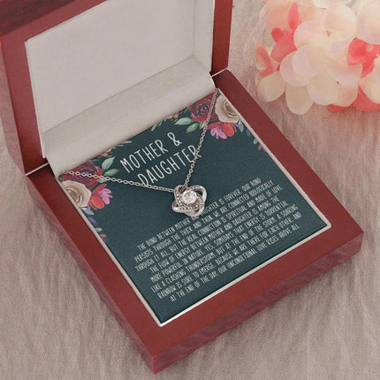 Mother's Day Gift - The Bond Between Mother And Daughter Is Forever - Necklace SO16T - Charming Present