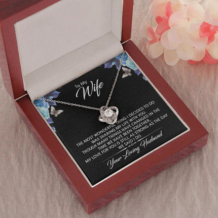 To My Wife - My Love For You - Necklace SO146T - Charming Present