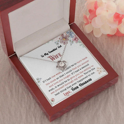To My Smokin' Hot Wife - Love You Longer - Necklace DR01v1 - Charming Present