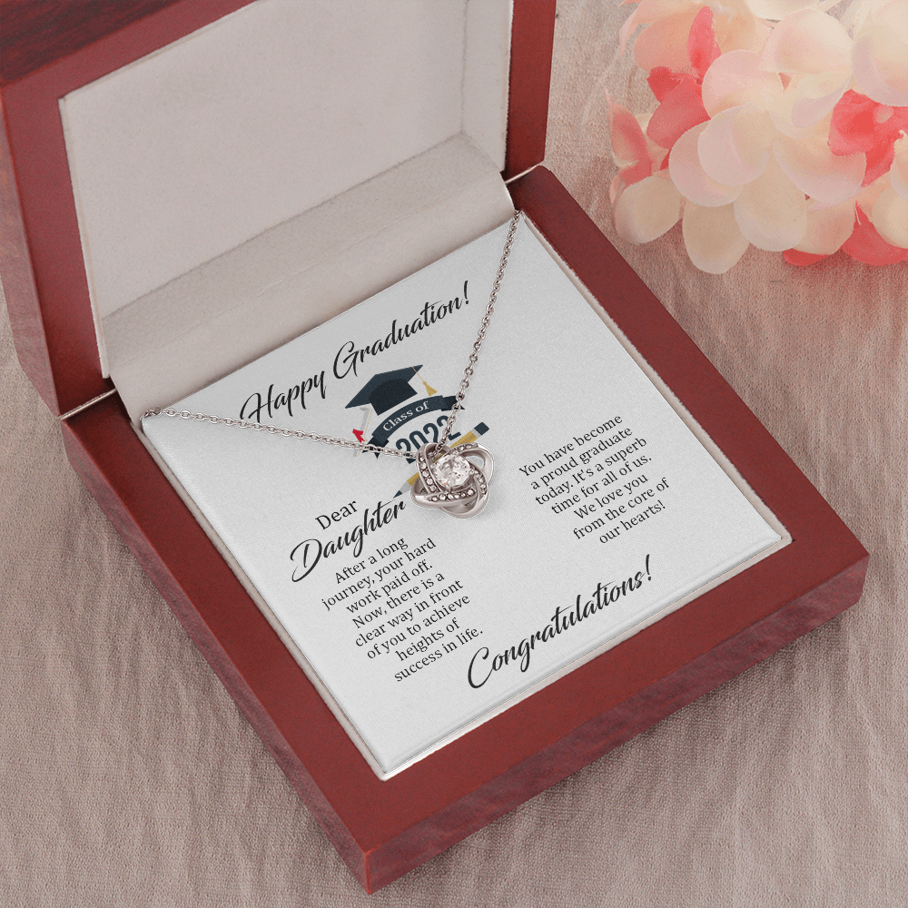 To My Daughter - Happy Graduation - Necklace SO110T