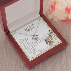 To My Wonderful Mom - I'll Love You Forever - Necklace SO50T