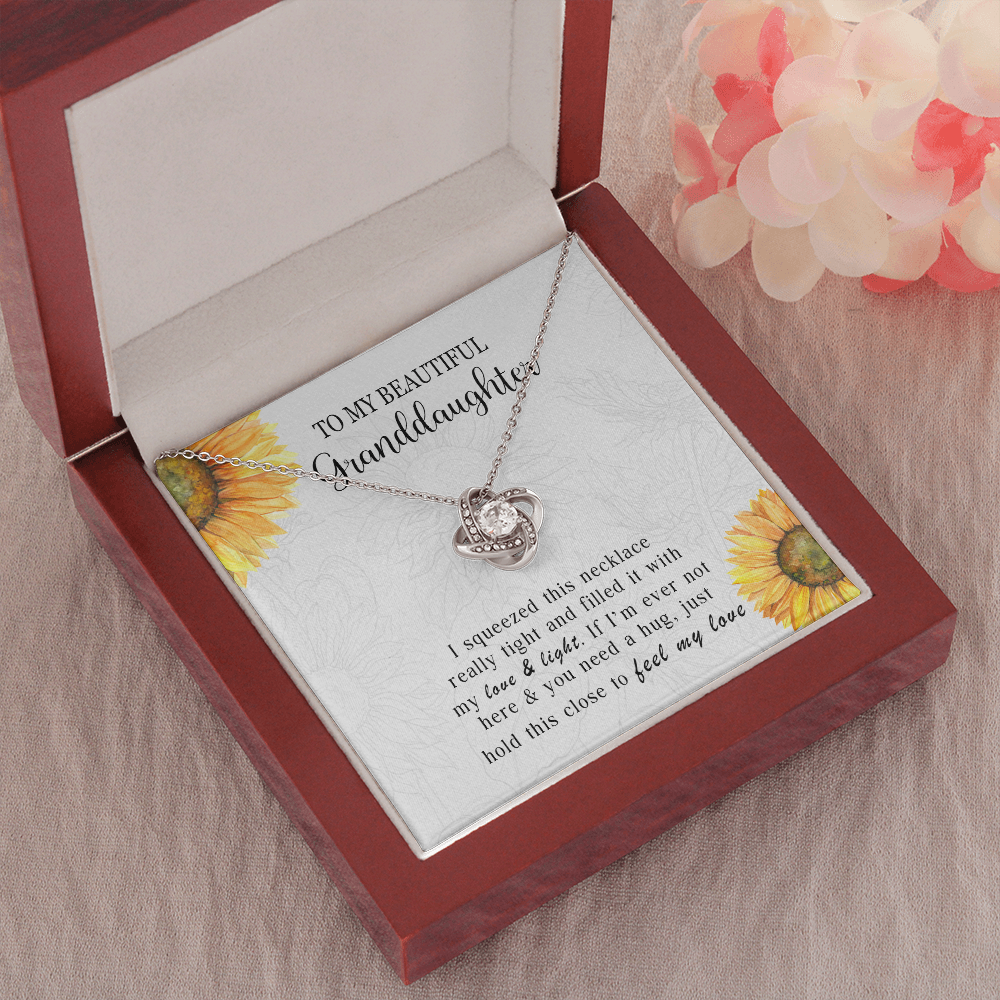 To My Granddaughter - Feel My Love - Necklace DR10