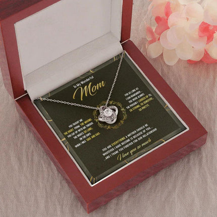 To The Best Mom - The Person I Looked Up To - Necklace SO41T - Charming Present