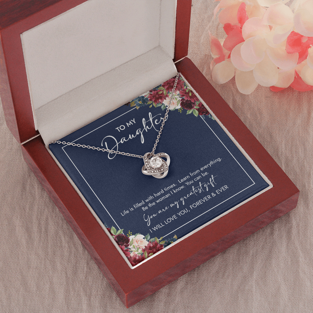 To My Daughter You Are My Greatest Gift - Necklace SO72