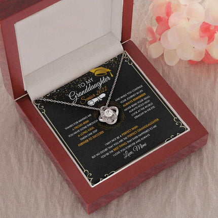 To My Granddaughter From MIMI - Senior 2022 - Necklace SO63V2 - Charming Present