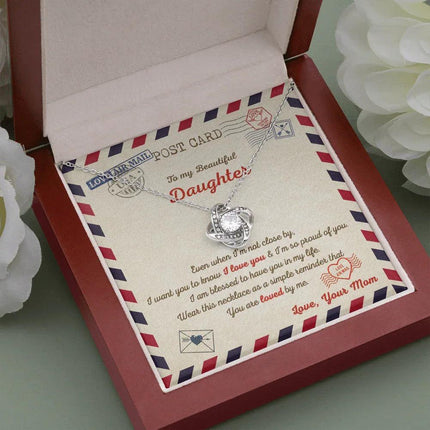 To My Daughter - You Are Loved - Necklace SO49 - Charming Present