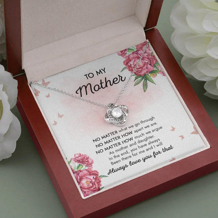 To My Mom I Will Always Love You - Necklace SO79 - Charming Present