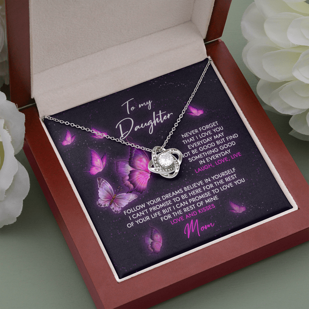 To My Daughter - Never Forget That I Love You - Necklace SO69