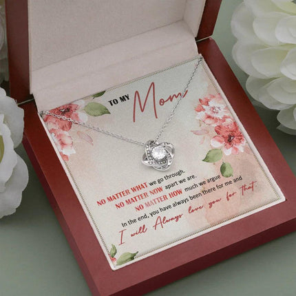 To My Mom I Will Always Love You - Necklace SO26V - Charming Present