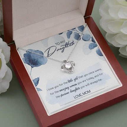 To My Daughter - I Love You For The Little Girl - Necklace SO01T - Charming Present