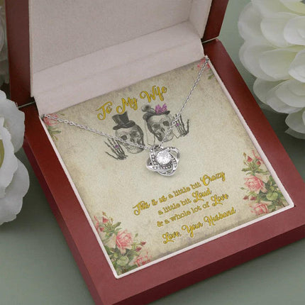 To My Wife This Is Our Necklace SO08 - Charming Present