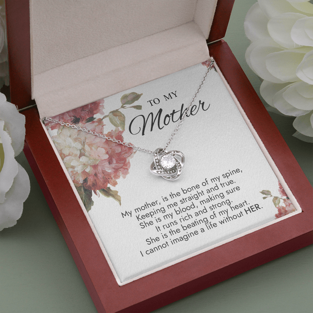 To My Mother I Cannot Imagine A Life Without YOU Necklace SO80