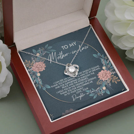 To My Mother In Law - Thank You So Much - Necklace SO37 - Charming Present