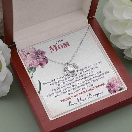 To My Mom Thank You For Loving Me Unconditionally - Necklace SO29T - Charming Present