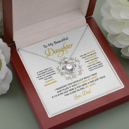 To my Beautiful Daughter - You Mean To Me - Necklace SO50v2 - Charming Present