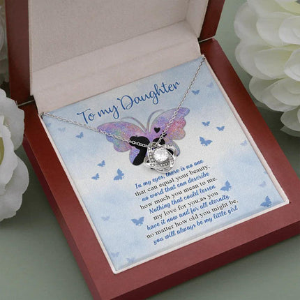 To My Daughter You Will Always Be My Little Girl - Necklace SO74 - Charming Present