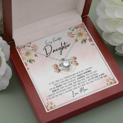 To My Beautiful Daughter - You Are Smarter Than You Think - Necklace SO85 - Charming Present