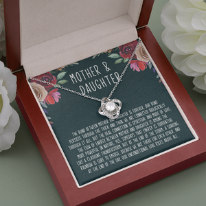 Mother's Day Gift - The Bond Between Mother And Daughter Is Forever - Necklace SO16T