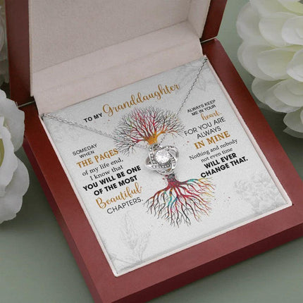 To My Granddaughter - You Are Always In Mine - Necklace DR11 - Charming Present