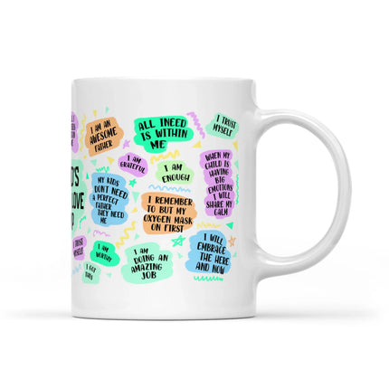 Dad's Self Love - White Mug MG08 - Charming Present