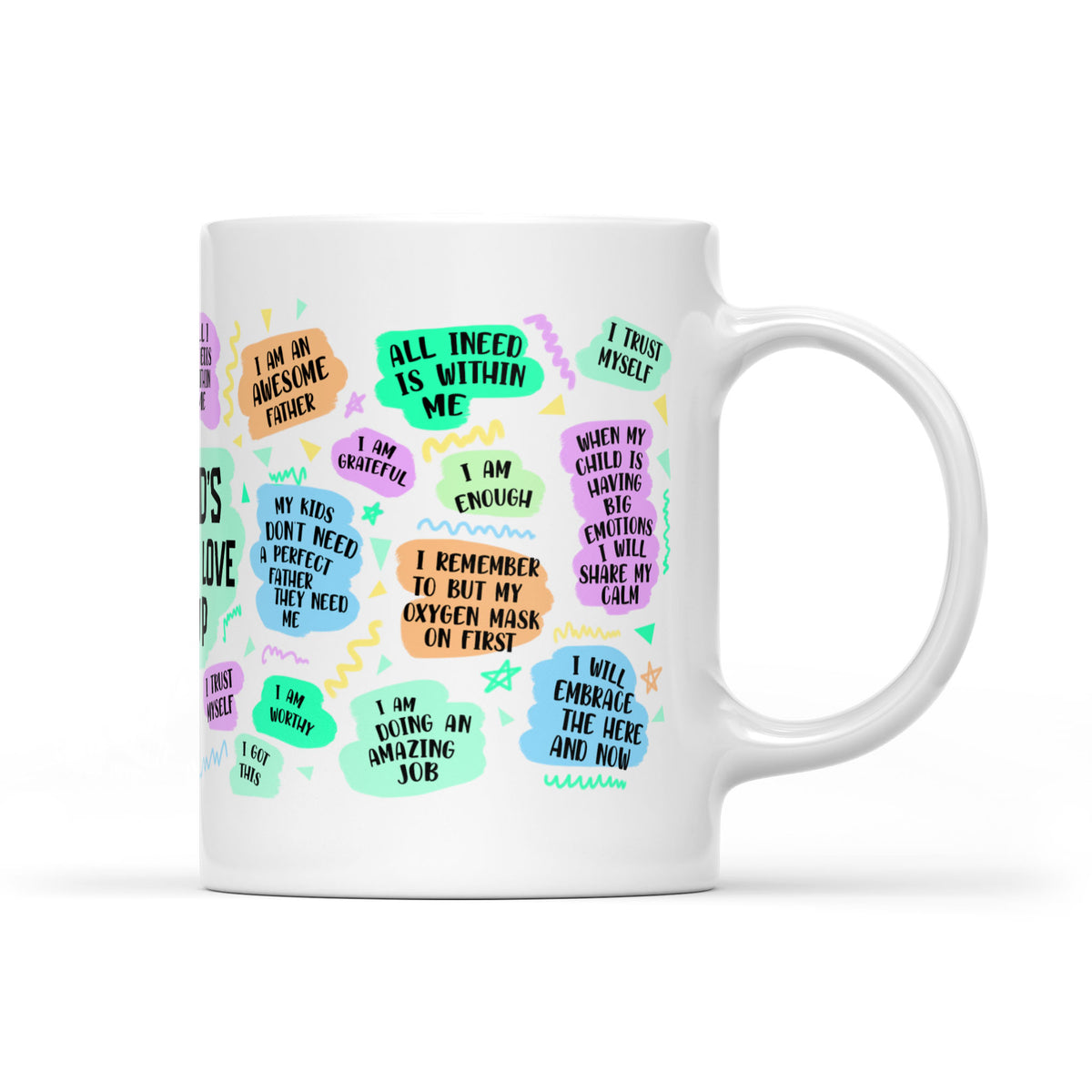 Dad's Self Love - White Mug MG08