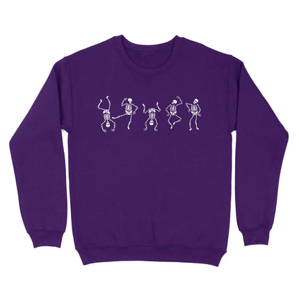 Dancing Skeleton Halloween Sweatshirt - Charming Present