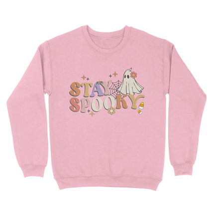 Vintage Ghost Halloween Sweatshirt - Charming Present