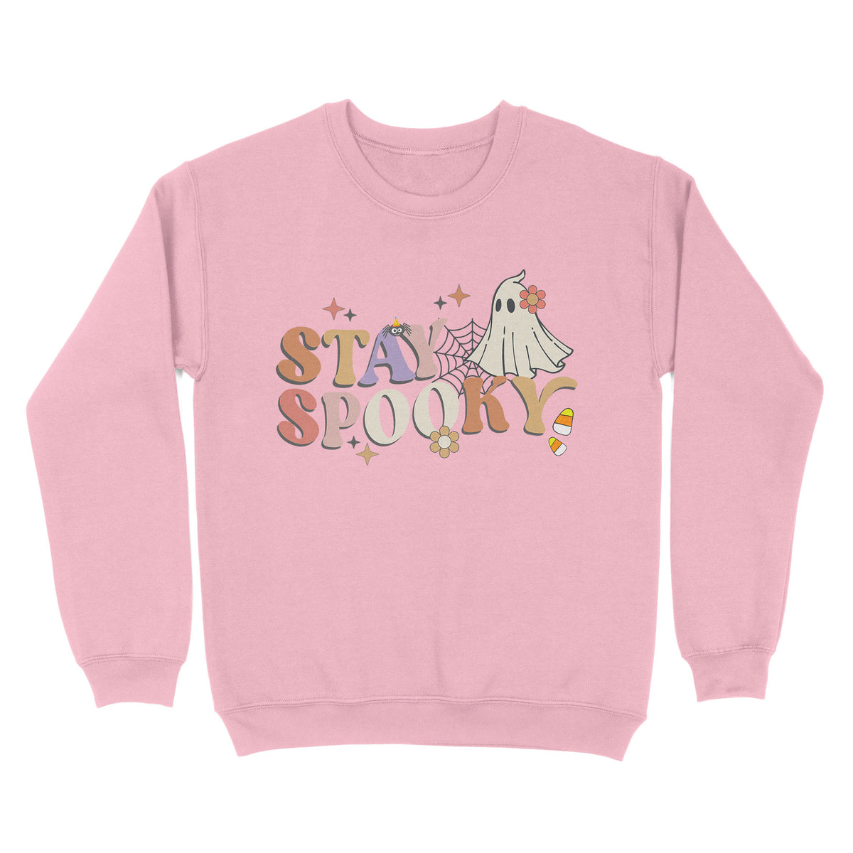 Vintage Ghost Halloween Sweatshirt