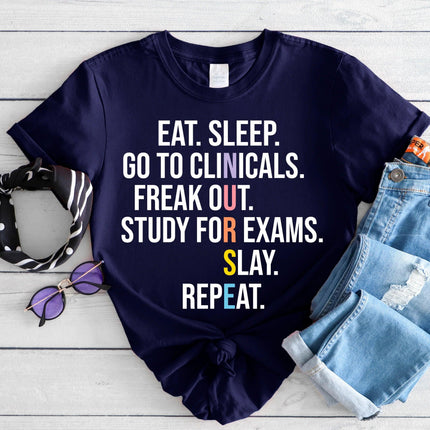 Funny Nursing School Shirt - Charming Present