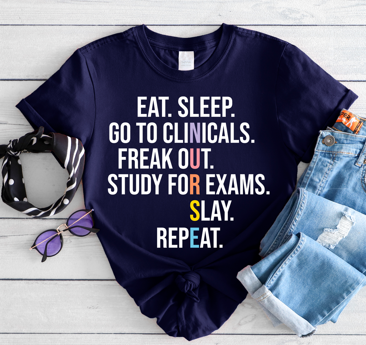 Funny Nursing School Shirt